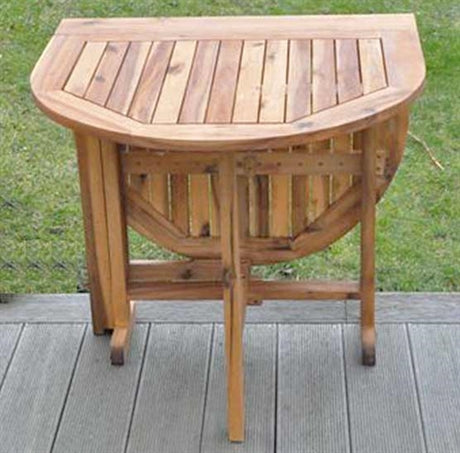 Klaffbord i teak 120x70x74cm