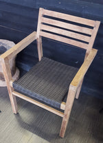 Utemöbler Teak  ,Maliana teakbord & 6 Salai teakstolar 12495kr