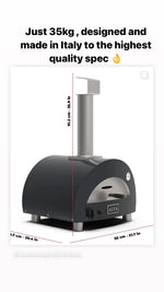 Alfa Forni Moderno Portable Gasol Pizzaugn