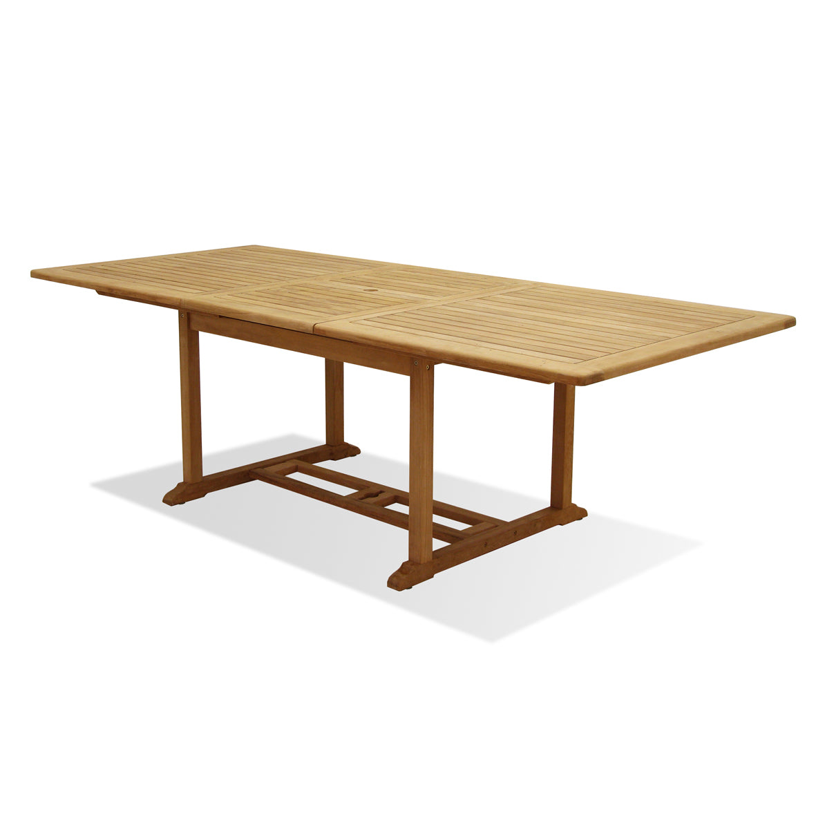 Lampung bord Rekt & Oval 180-240x105x74cm