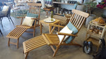 Däckstol, teak