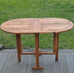 Klaffbord i teak  120x70x74cm