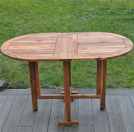 Klaffbord i teak  120x70x74cm