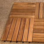 Teaktrall, 1 platta